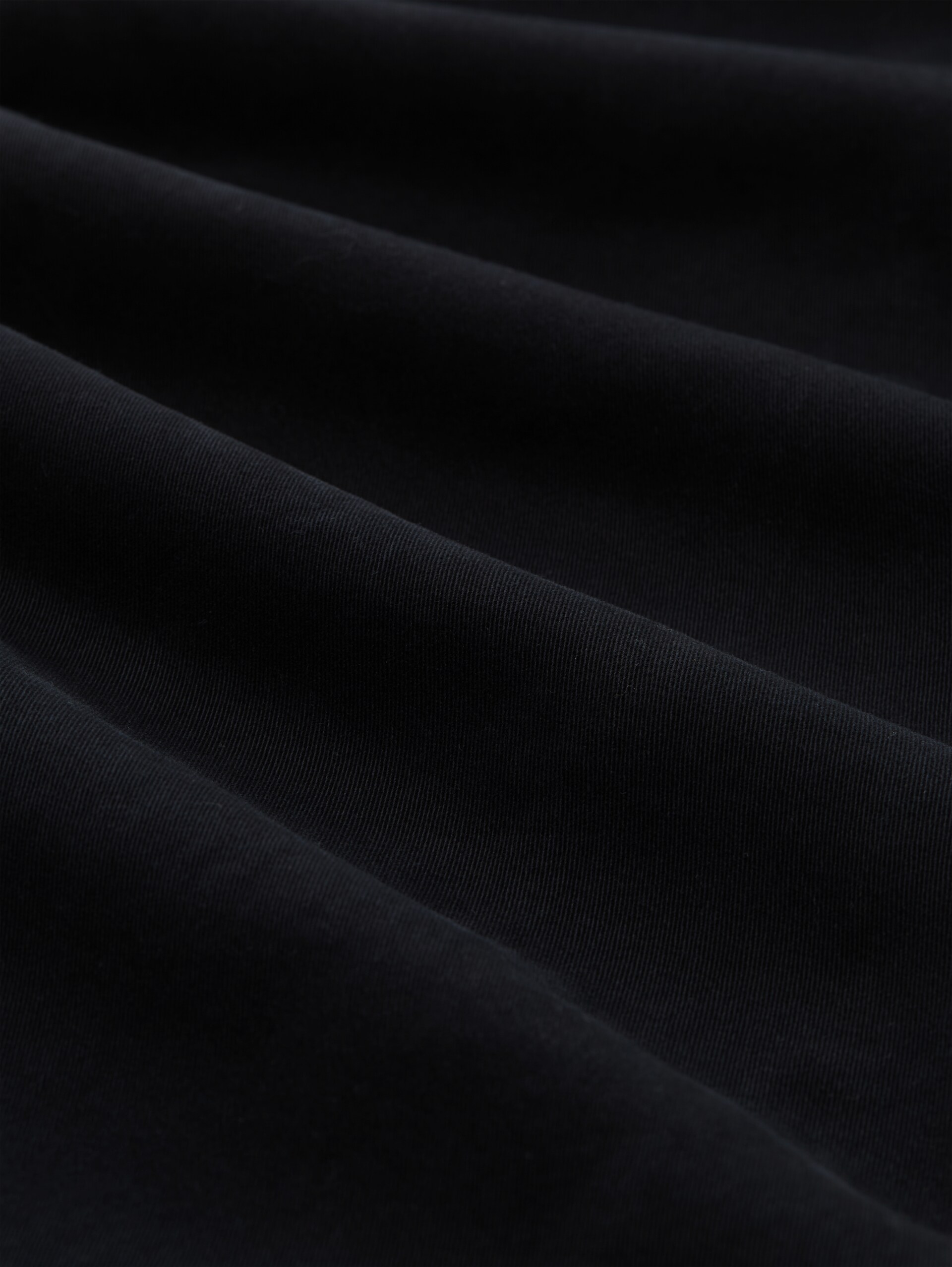 TTTYLER TAPERED cargobroek in gewassen look - Black - Materiaalweergave