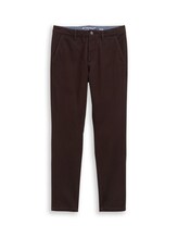 Geselecteerd, TTSIMON SLIM chino van katoen door Tom Tailor, bruin