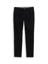 Ausgewählt, TTSIMON SLIM Chino Hose aus Baumwolle von Tom Tailor, schwarz