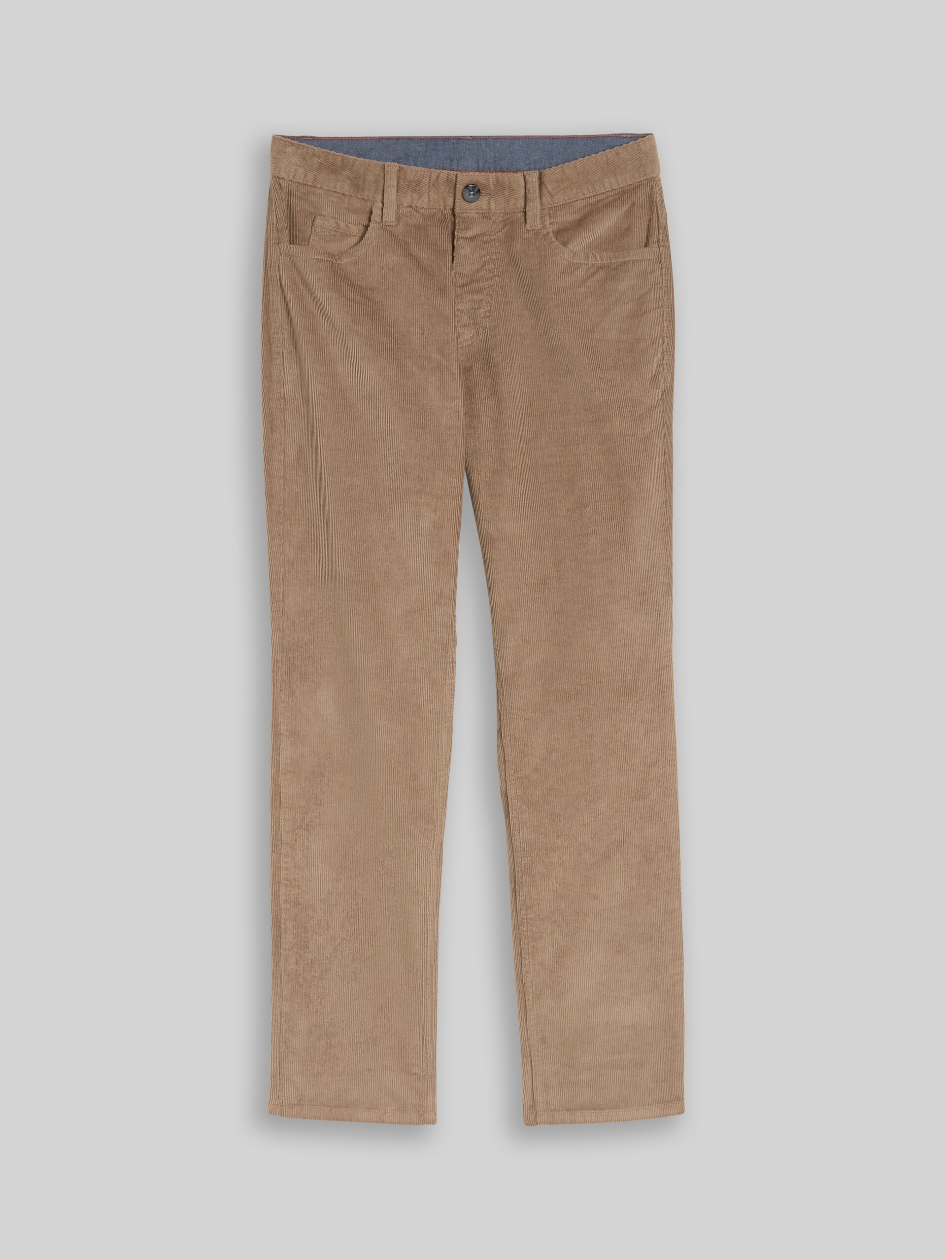 TTMARVIN STRAIGHT Cordhose - Driftwood Taupe - Vorder-Produkt-Ansicht