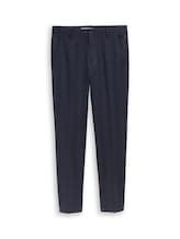 Ausgewählt, TTSIMON SLIM Chino Hose mit Karomuster von Tom Tailor, blau