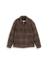 Ausgewählt, Overshirt mit Wollanteil von Tom Tailor, braun