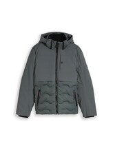 Nicht ausgewählt, Hybrid Pufferjacke mit Kapuze von Tom Tailor, grün