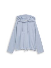 Niet geselecteerd, Hoodie met boxy pasvorm door Tom Tailor, blauw