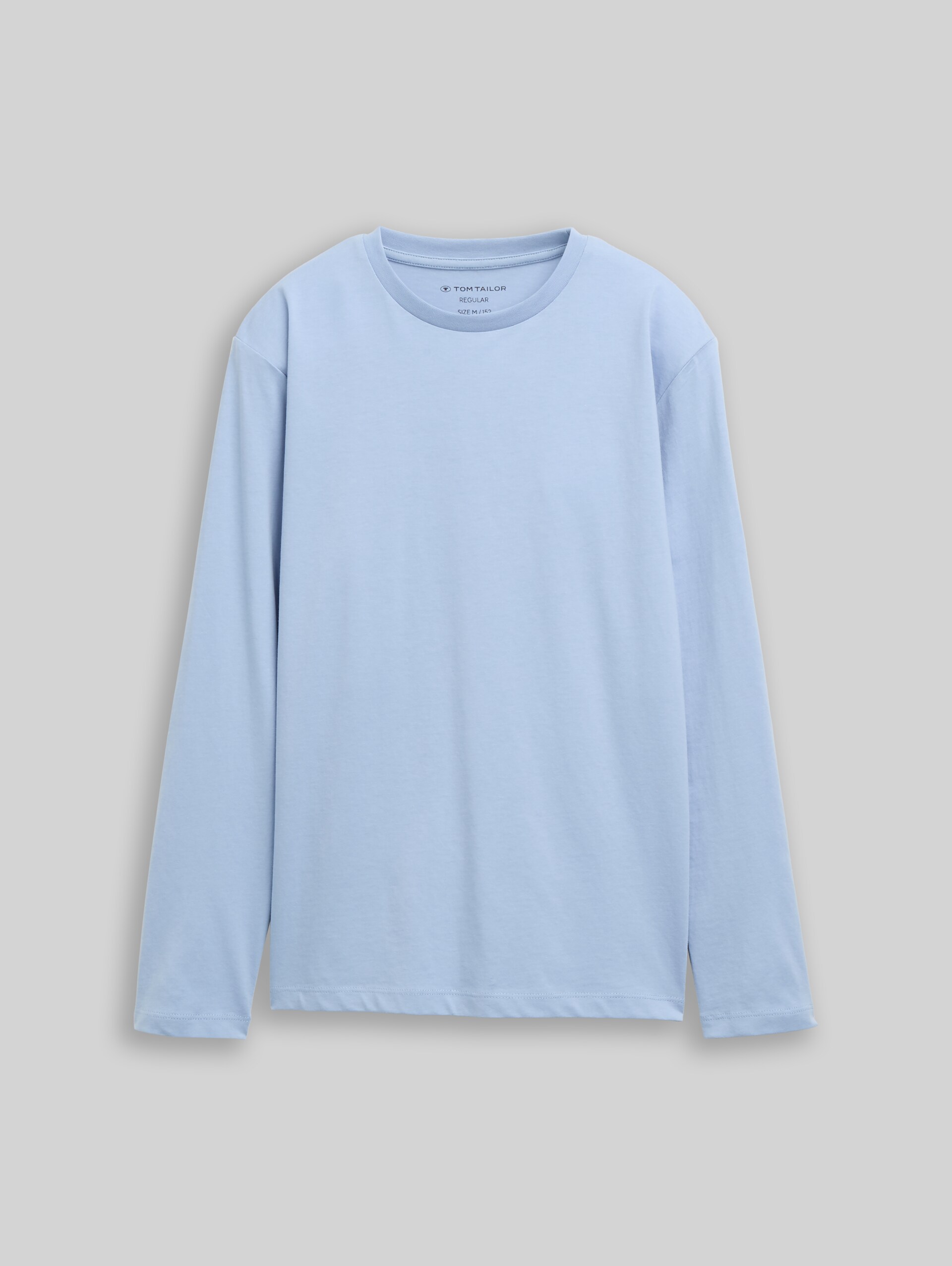 Langarmshirt mit Rückenprint - stonington blue - Vorder-Produkt-Ansicht