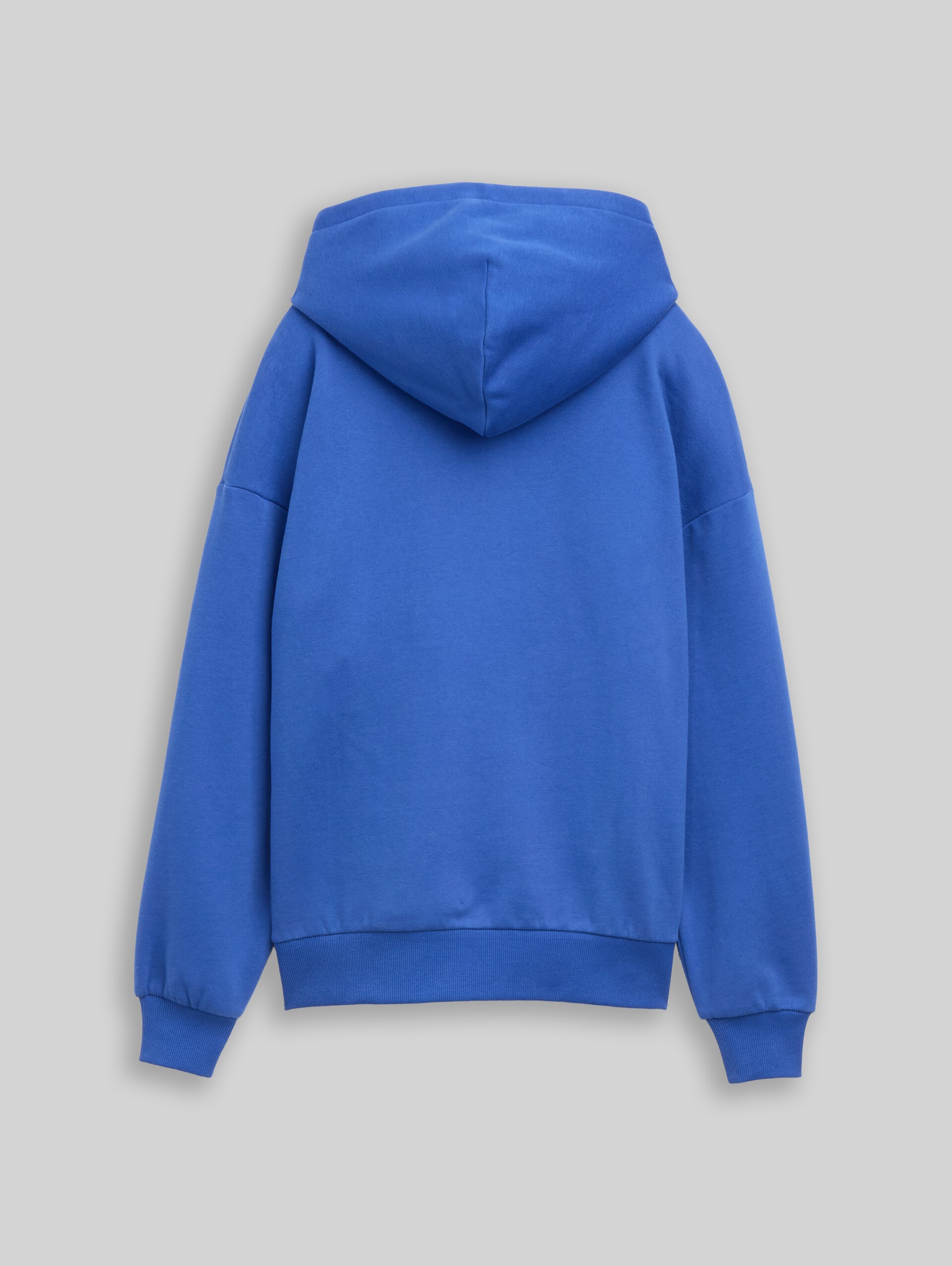 Oversize Hoodie Sweatshirt mit Schriftzug - beau blue