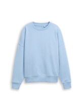 Ausgewählt, Oversize Sweatshirt mit Rückenprint von Tom Tailor, blau