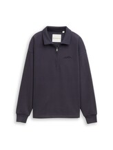 Sélectionné, Sweat à col roulé oversize par Tom Tailor, gris