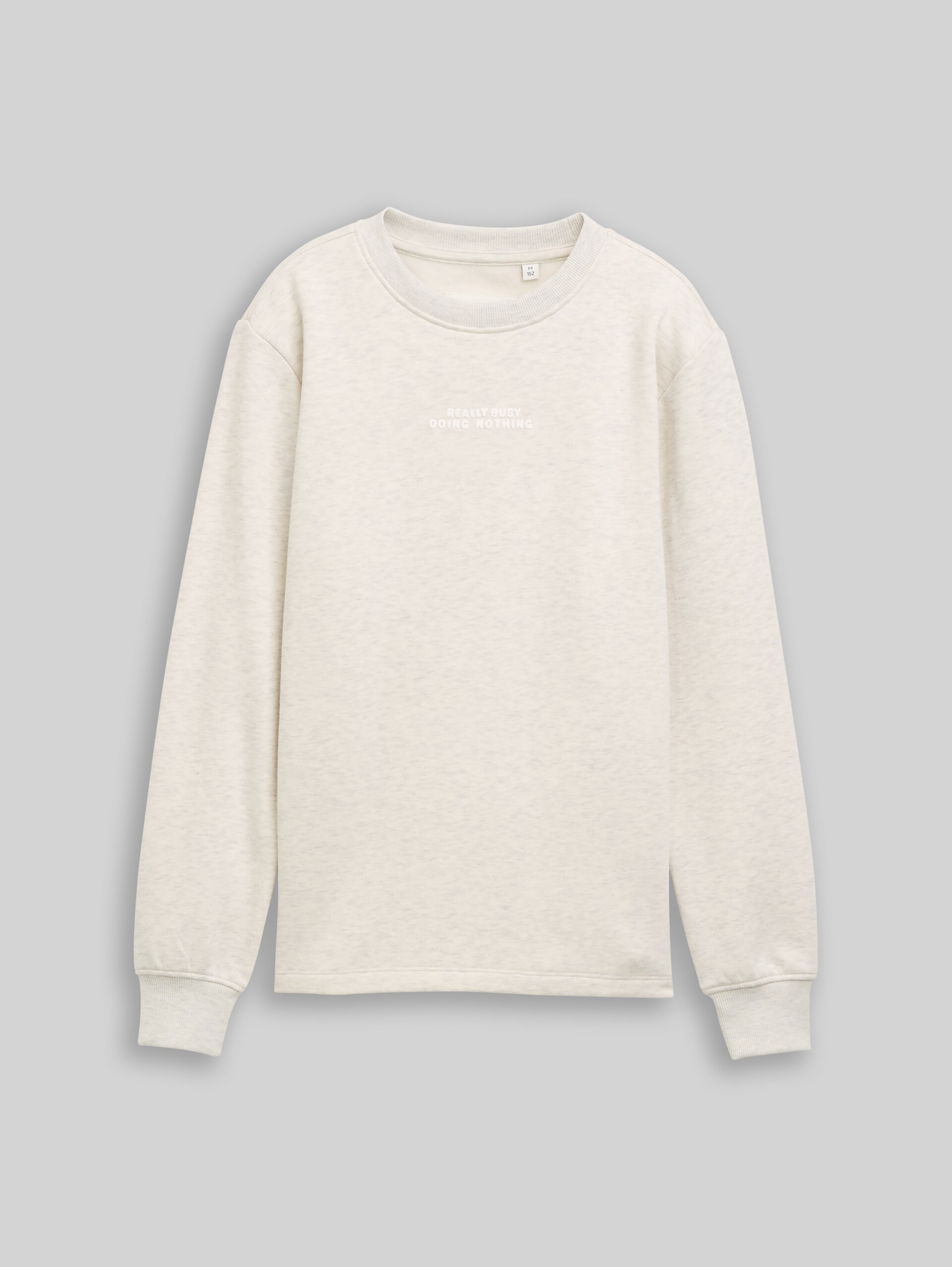 Sweat à imprimé - Cashew Melange - Vue de face du produit