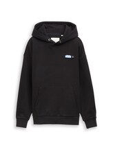 Sélectionné, Sweat à capuche oversize par Tom Tailor, noires