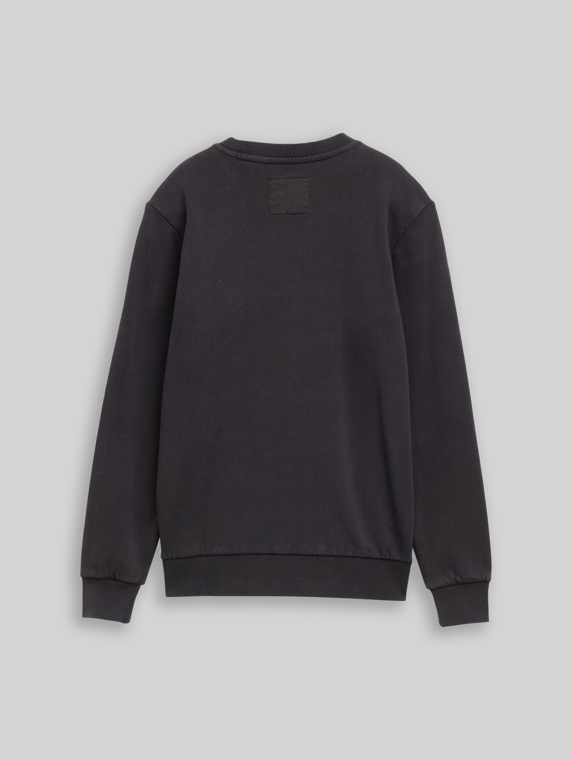Sweatshirt im Used Look - heavy black
