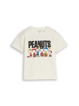 Geselecteerd, Oversized T-shirt met Peanuts-print door Tom Tailor, wit