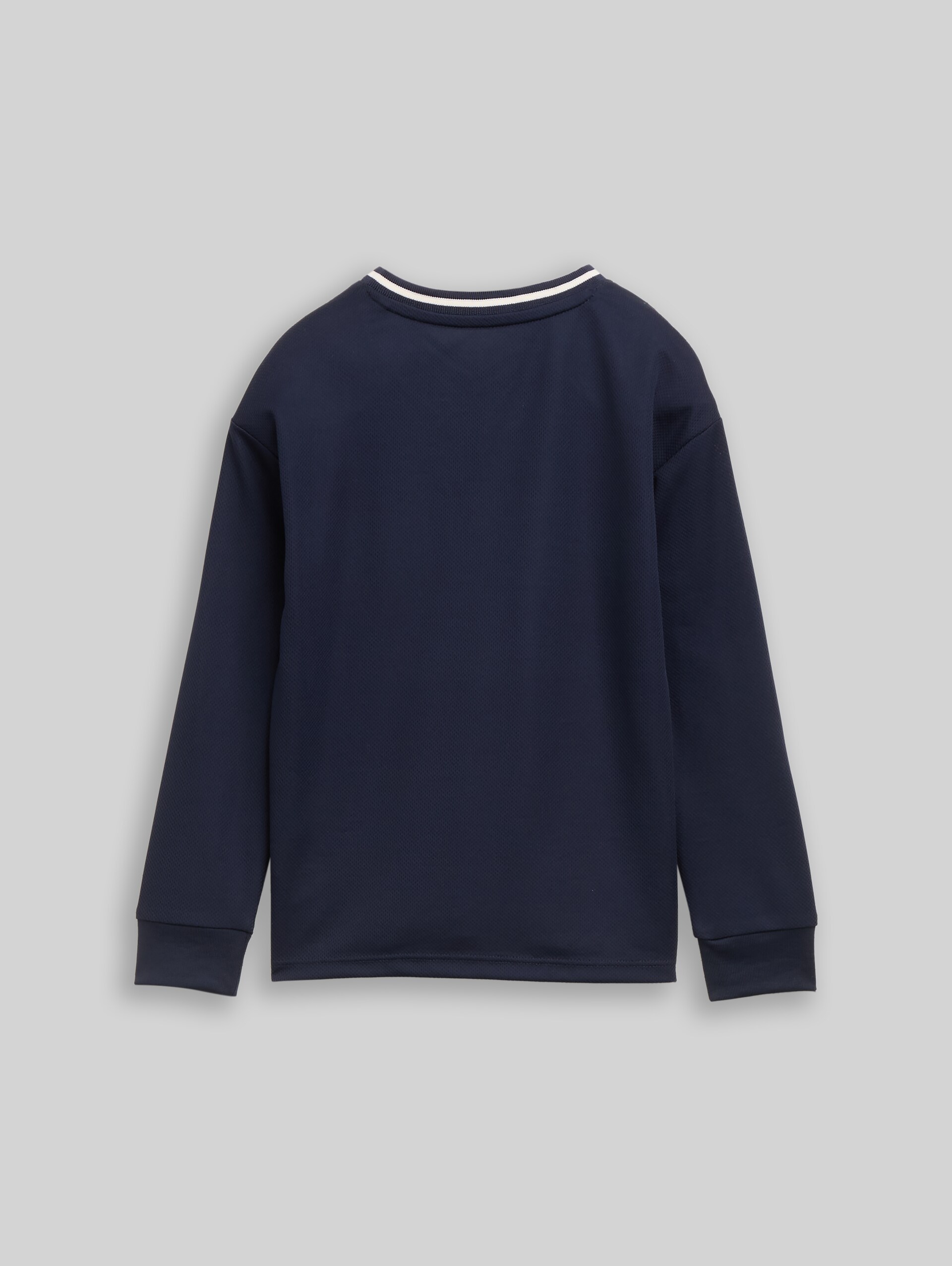 Oversize Trikot Langarmshirt - sky captain blue