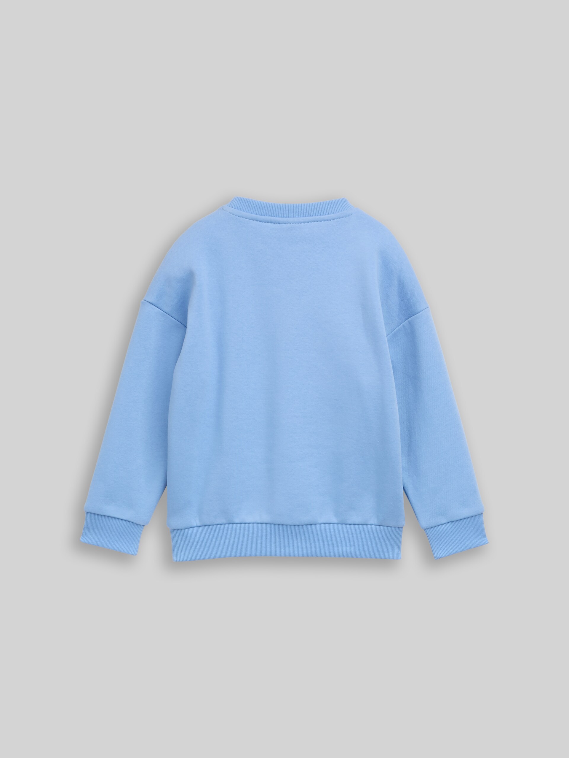 Oversized sweatshirt met kangoeroezak - Light Blue