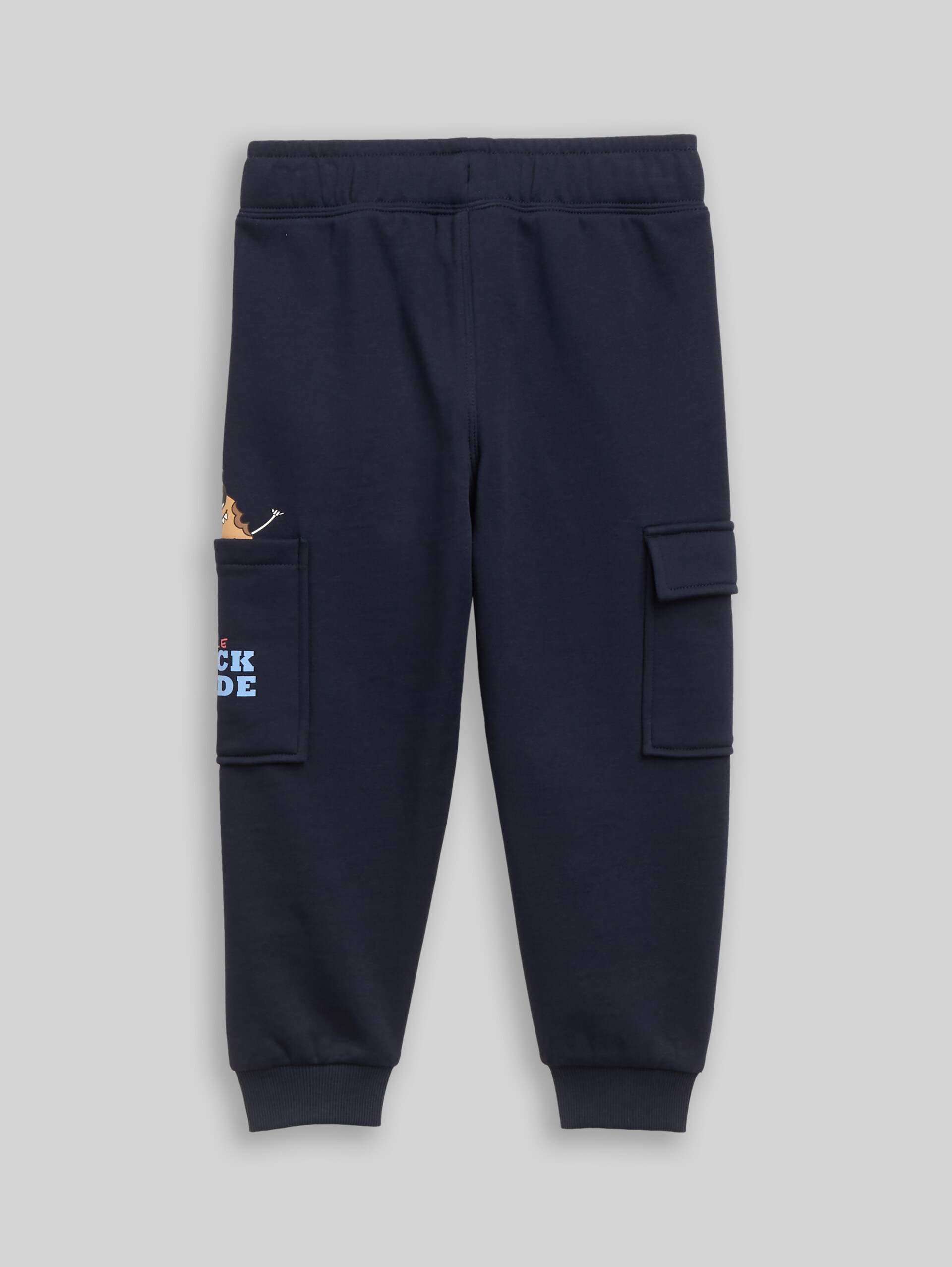 Cargo-joggingbroek met print - sky captain blue