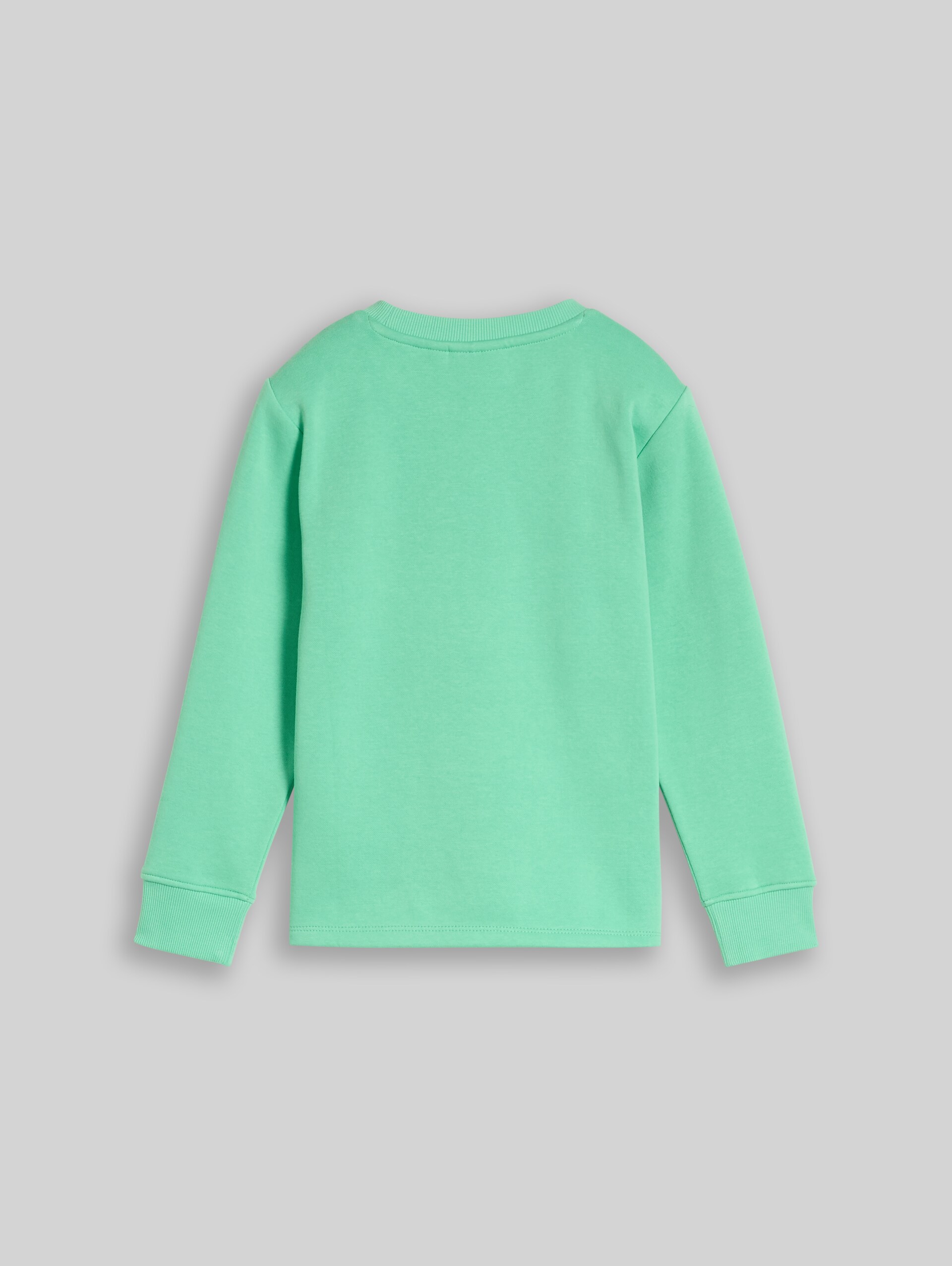 Sweatshirt mit Print - leafy green