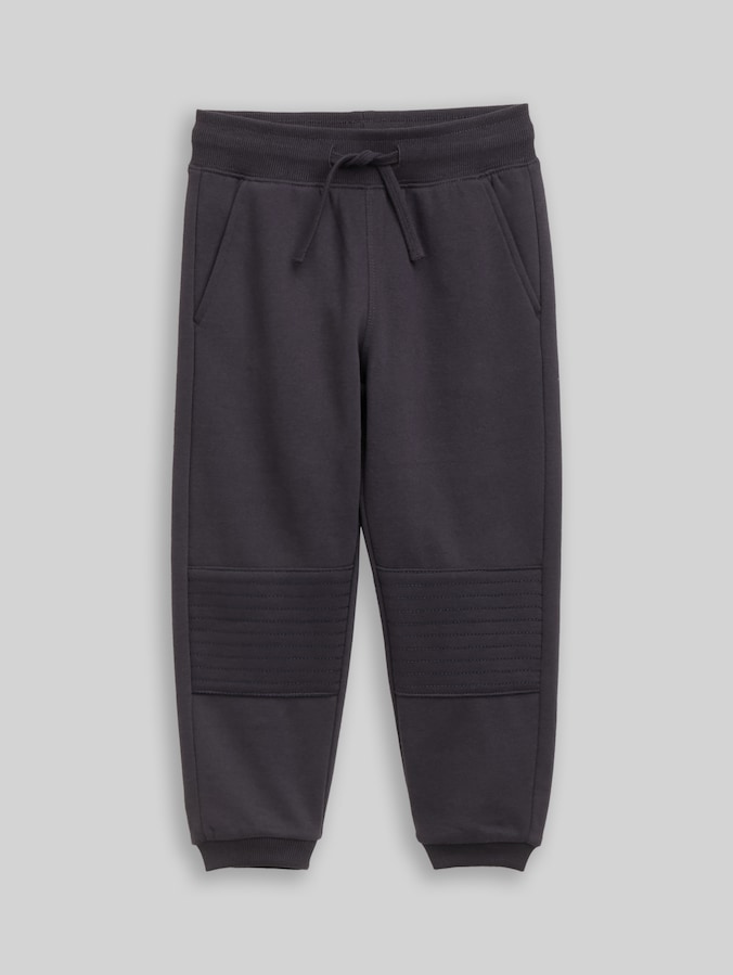 Jogginghose mit verstärkten Kniepartien von Mini Boys, coal grey