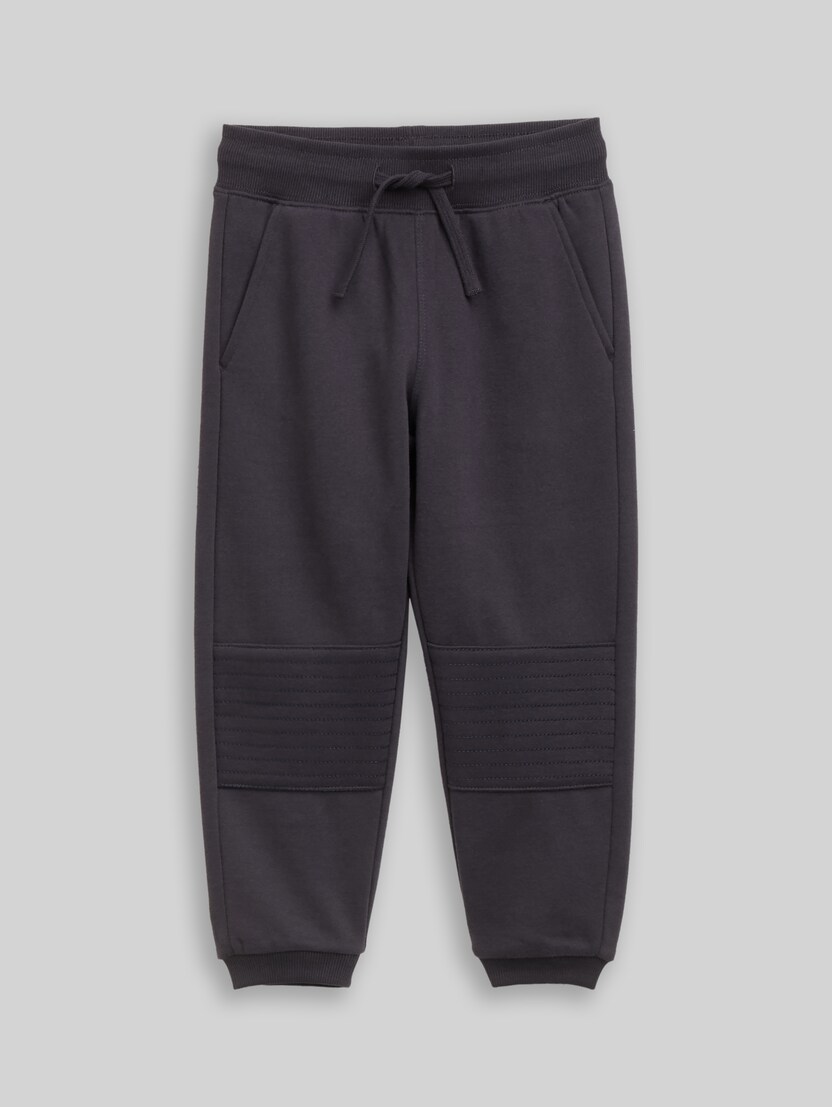 Jogginghose mit verstärkten Kniepartien von Mini Boys, coal grey