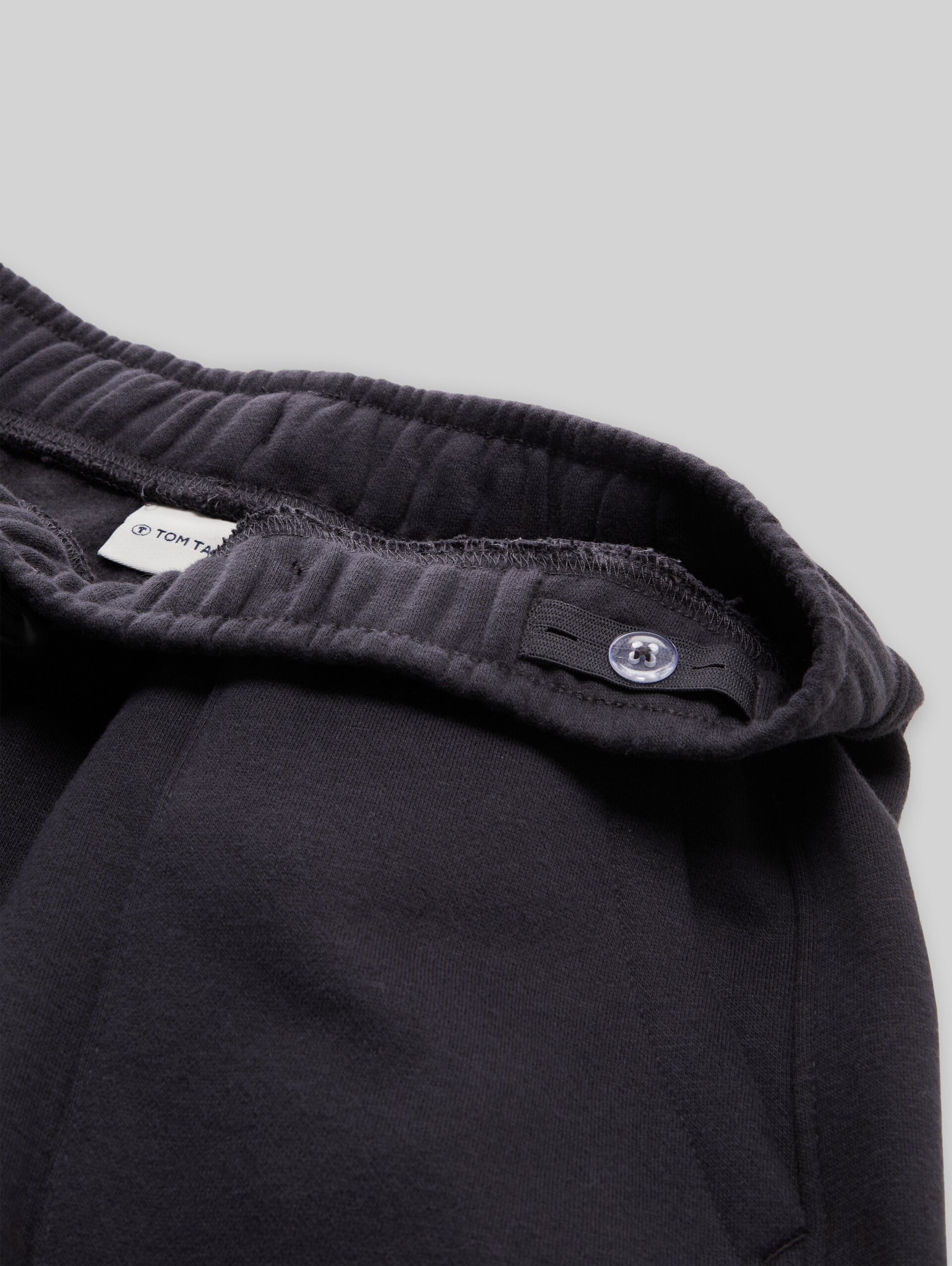 Joggingbroek met opgezette zakken - coal grey