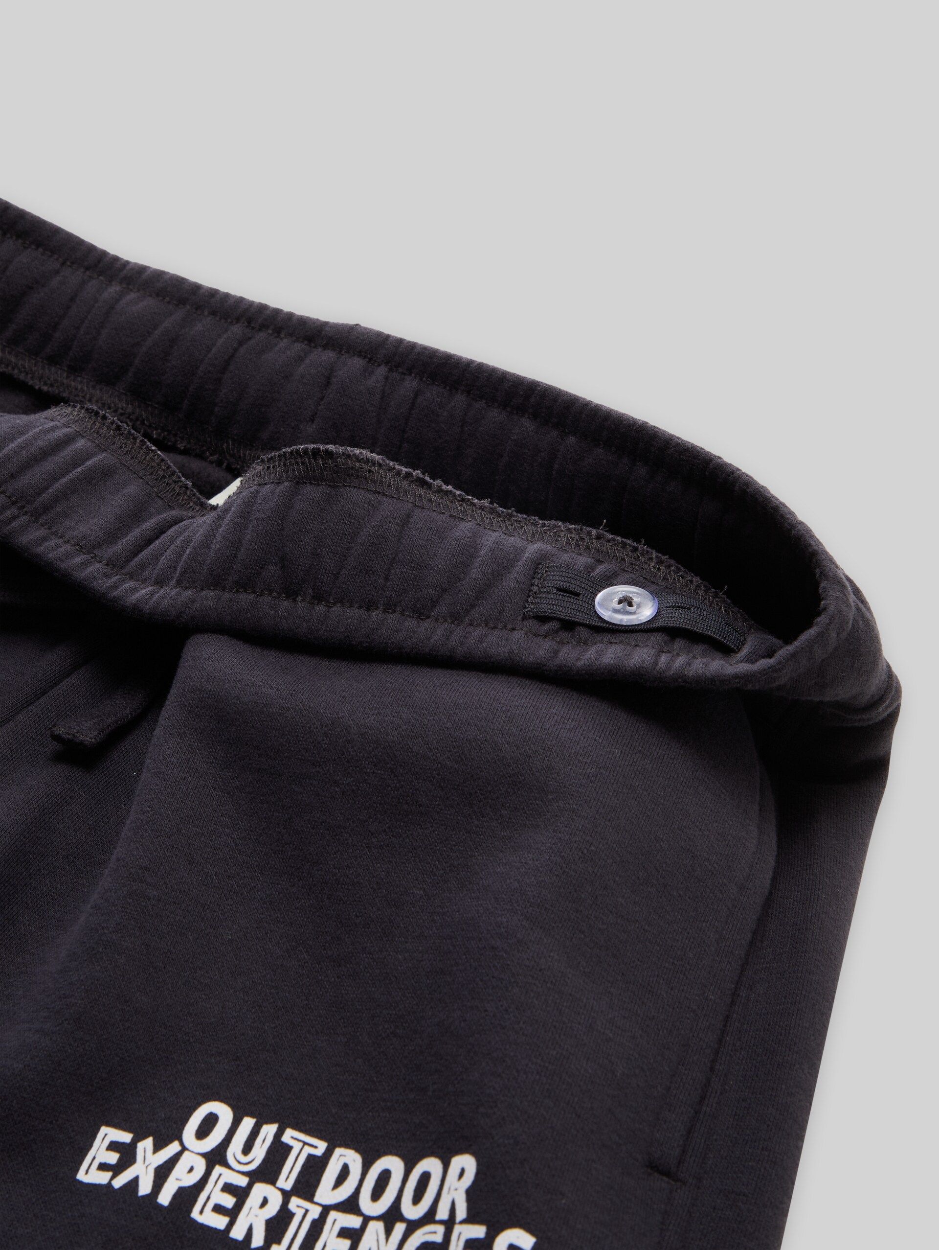Jogginghose mit Print - coal grey