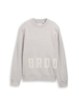 Ausgewählt, Oversize Jacquard Strickpullover von Tom Tailor, 