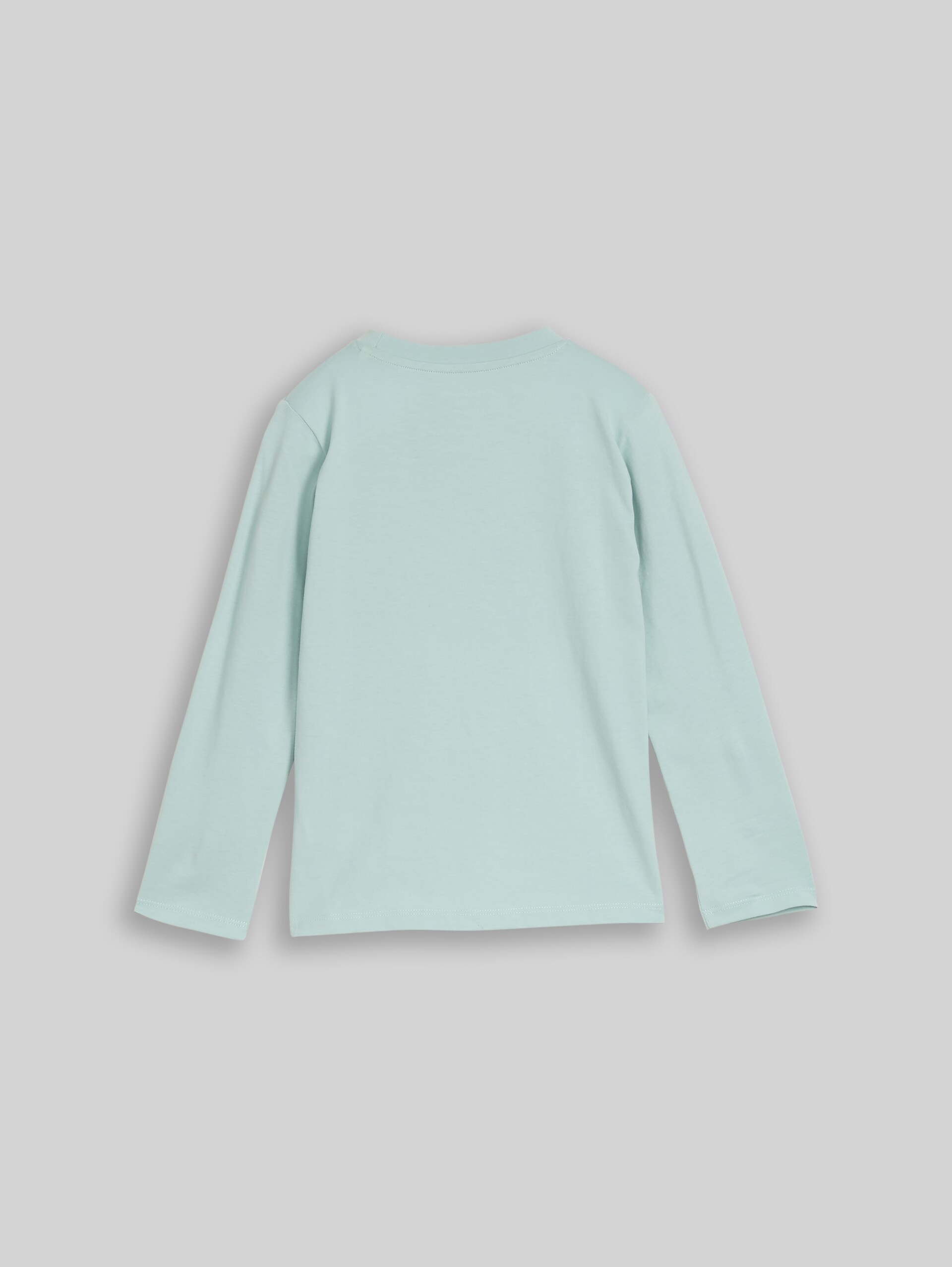Langarmshirt mit Drachen-Print - dusty mint blue