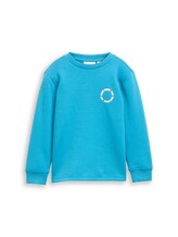 Sélectionné, Sweat à imprimé par Tom Tailor, bleu