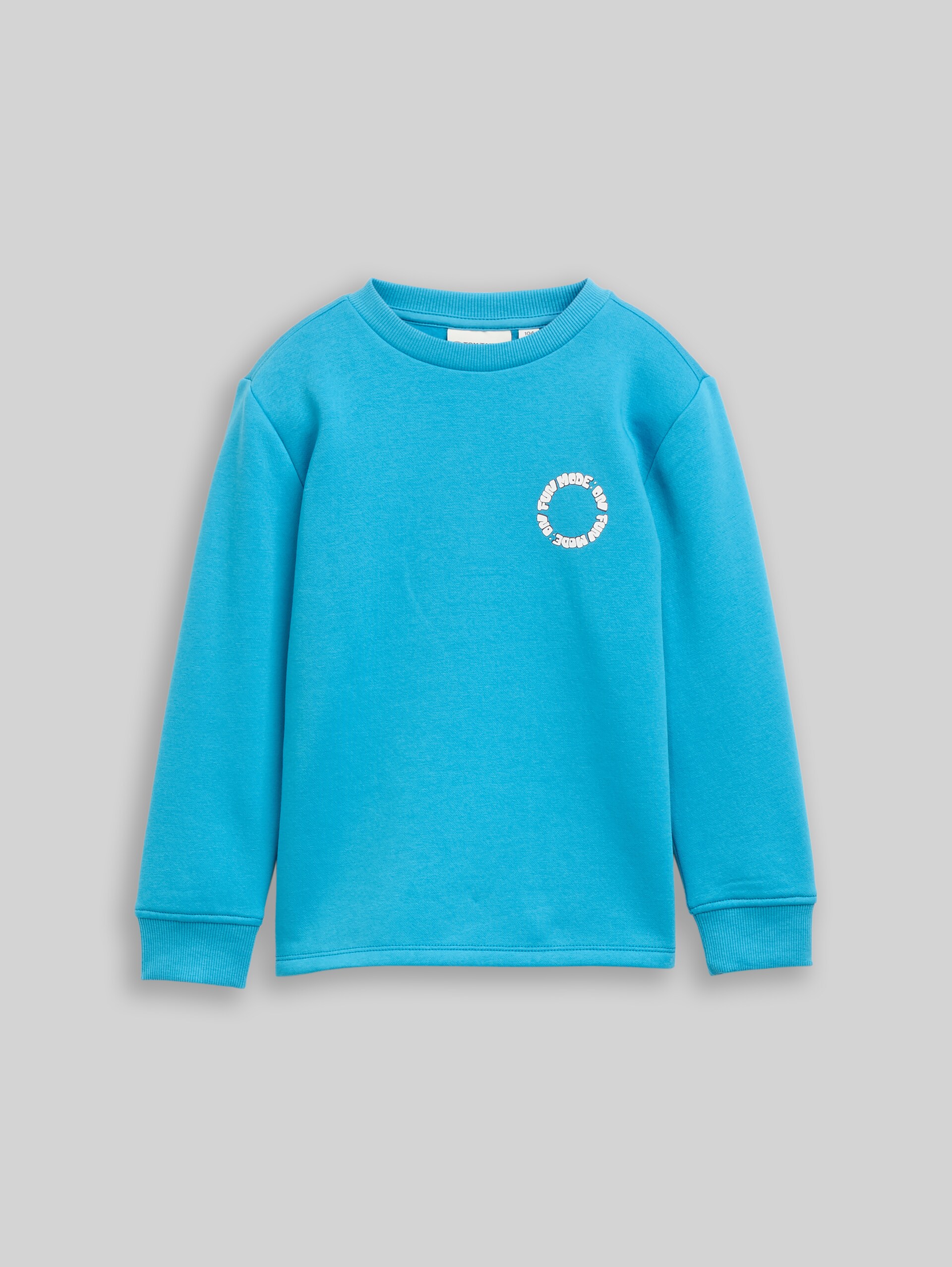 Sweat à imprimé - Bay Blue - Vue de face du produit