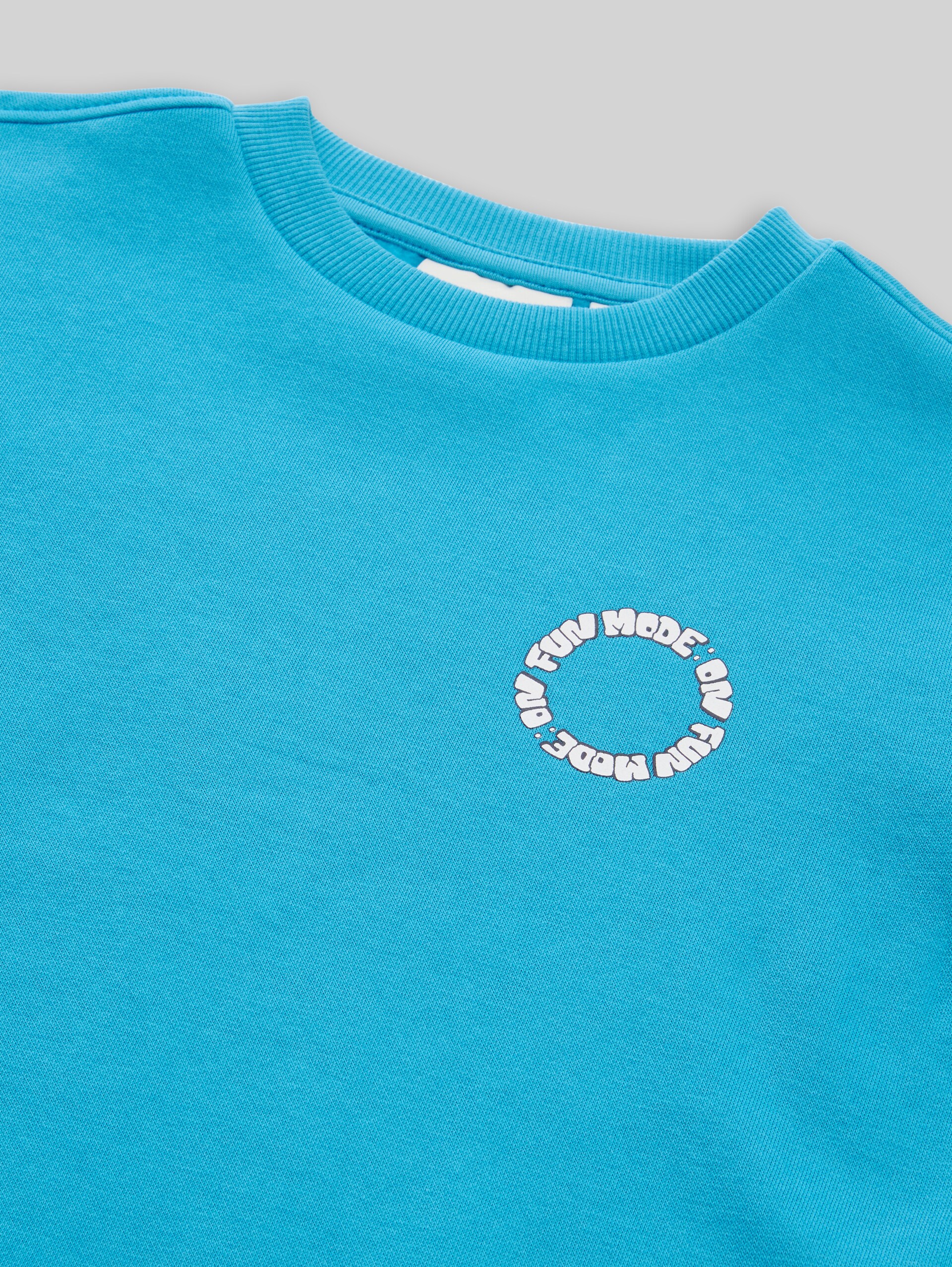 Sweat à imprimé - Bay Blue - Vue détaillée du modèle
