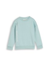 Sélectionné, Sweat oversize à imprimé par Tom Tailor, bleu