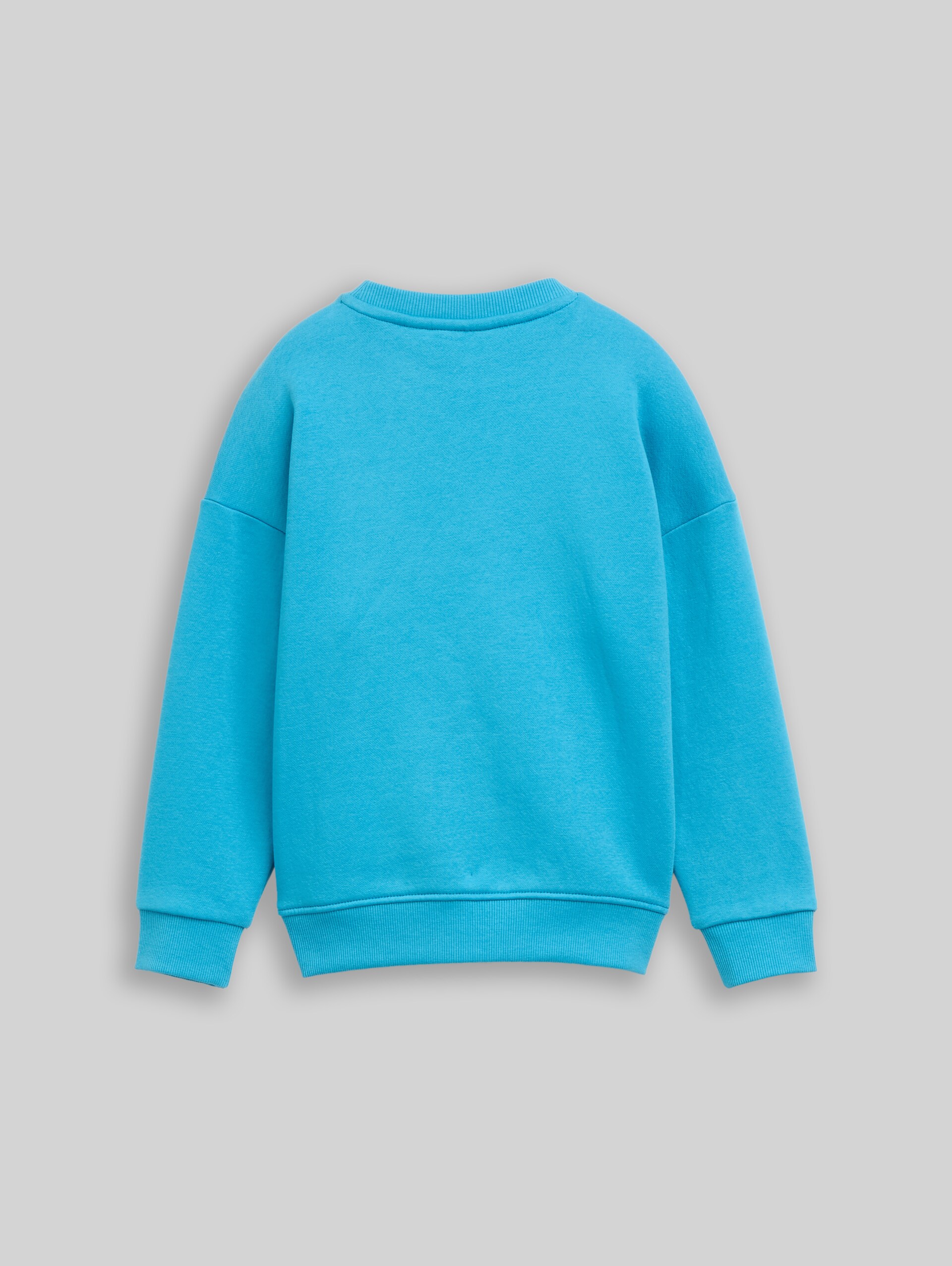 Oversize Sweatshirt mit Print - Bay Blue