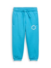 Ausgewählt, Jogginghose mit Print von Tom Tailor, blau