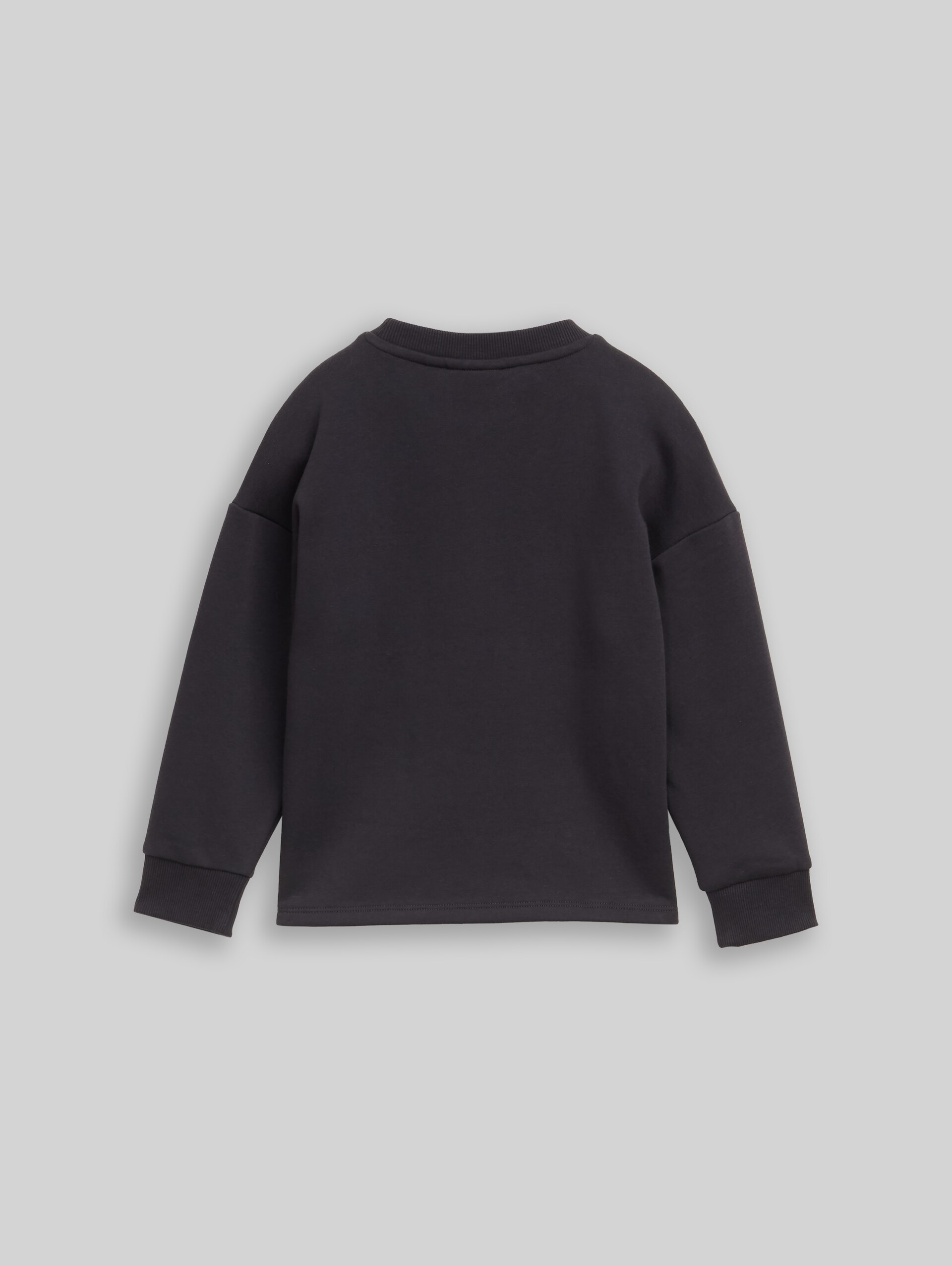 Sweat oversize avec broderie - coal grey