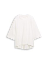 Ausgewählt, Boxy Fit T-Shirt von Tom Tailor, weiß