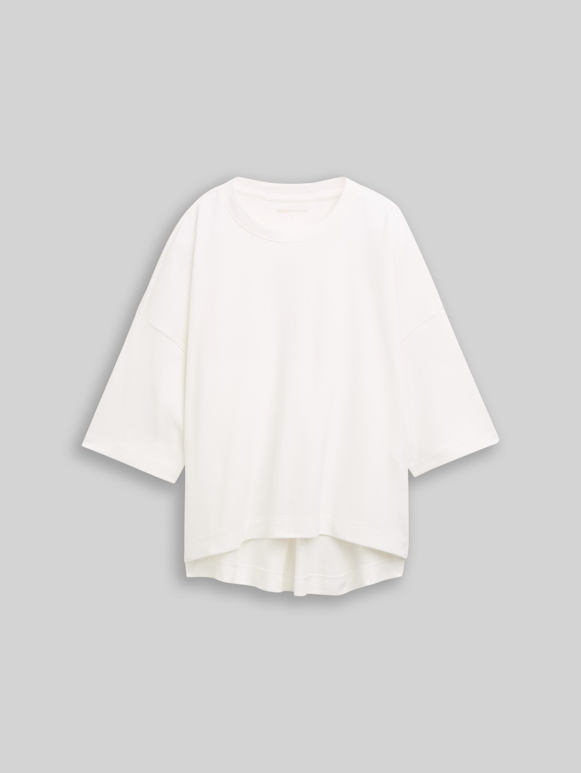 Boxy Fit T-Shirt - off white - Vorder-Produkt-Ansicht