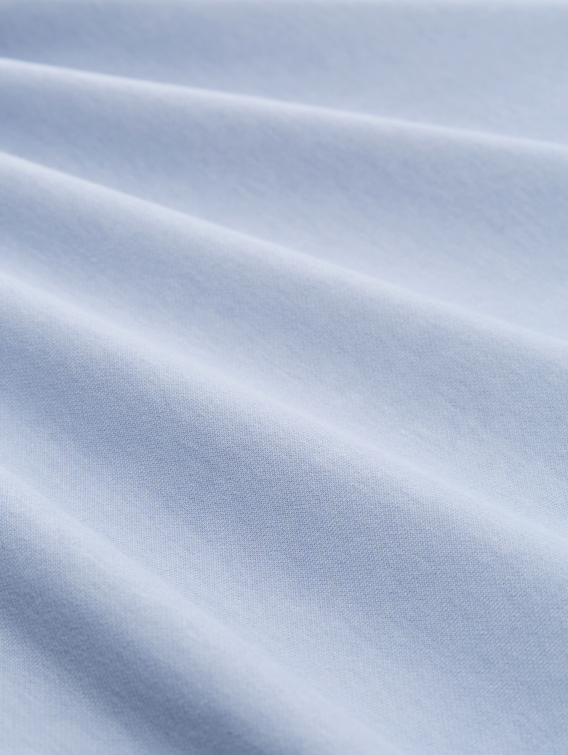 Boxy Fit T-Shirt - foggy sky blue - Material-Ansicht