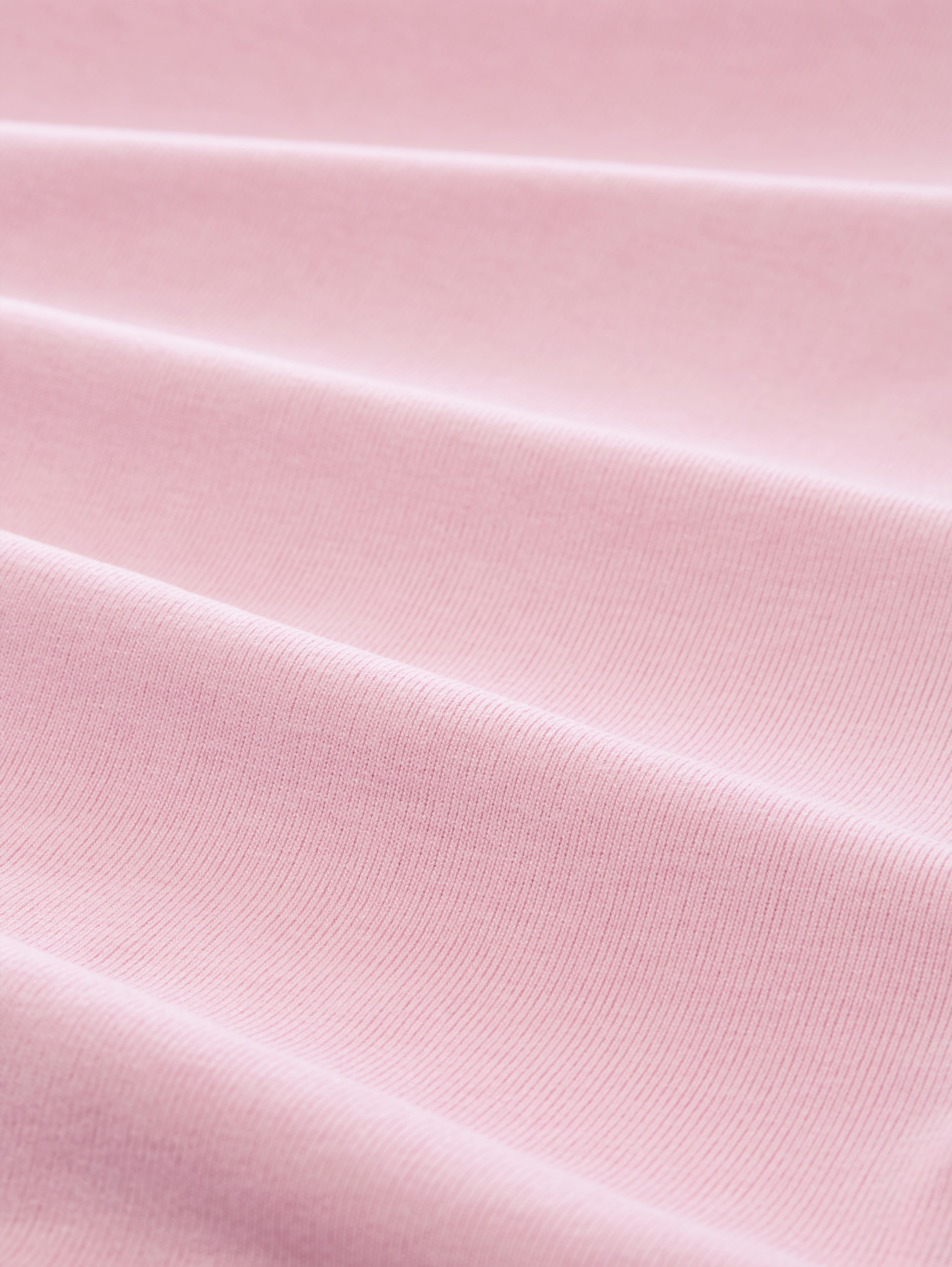 Slim fit shirt met lange mouwen en boothals - pink melange - Materiaalweergave