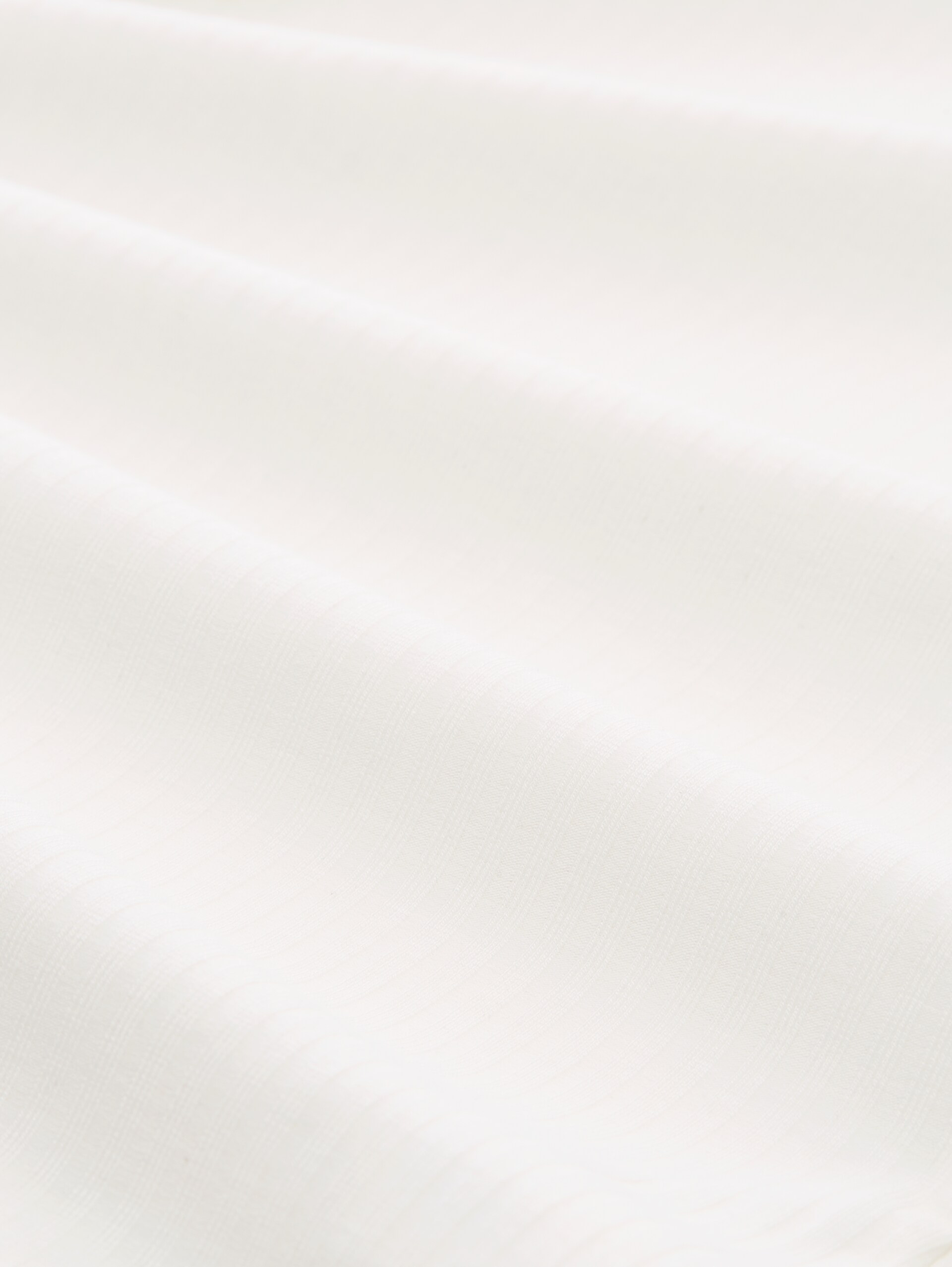 T-shirt met lange mouwen en geribde structuur - off white - Materiaalweergave