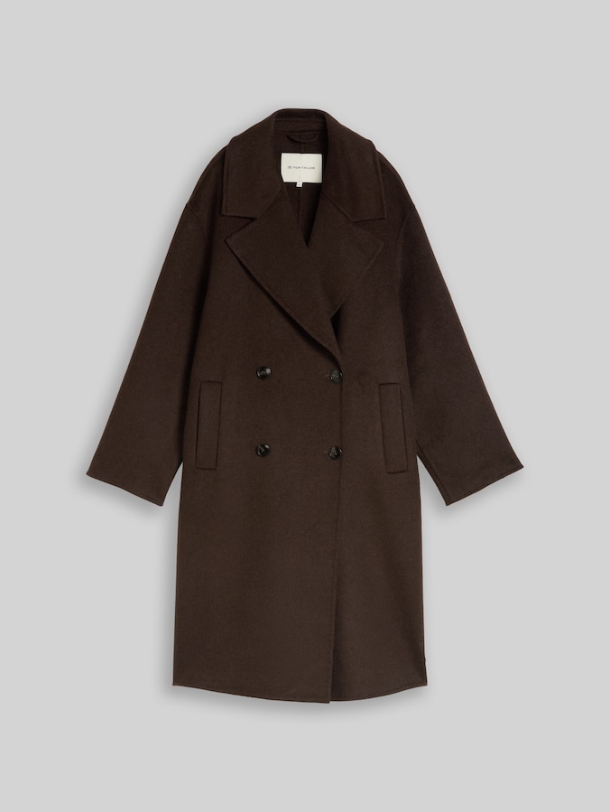 Coat 1/1 par Women, java dark brown