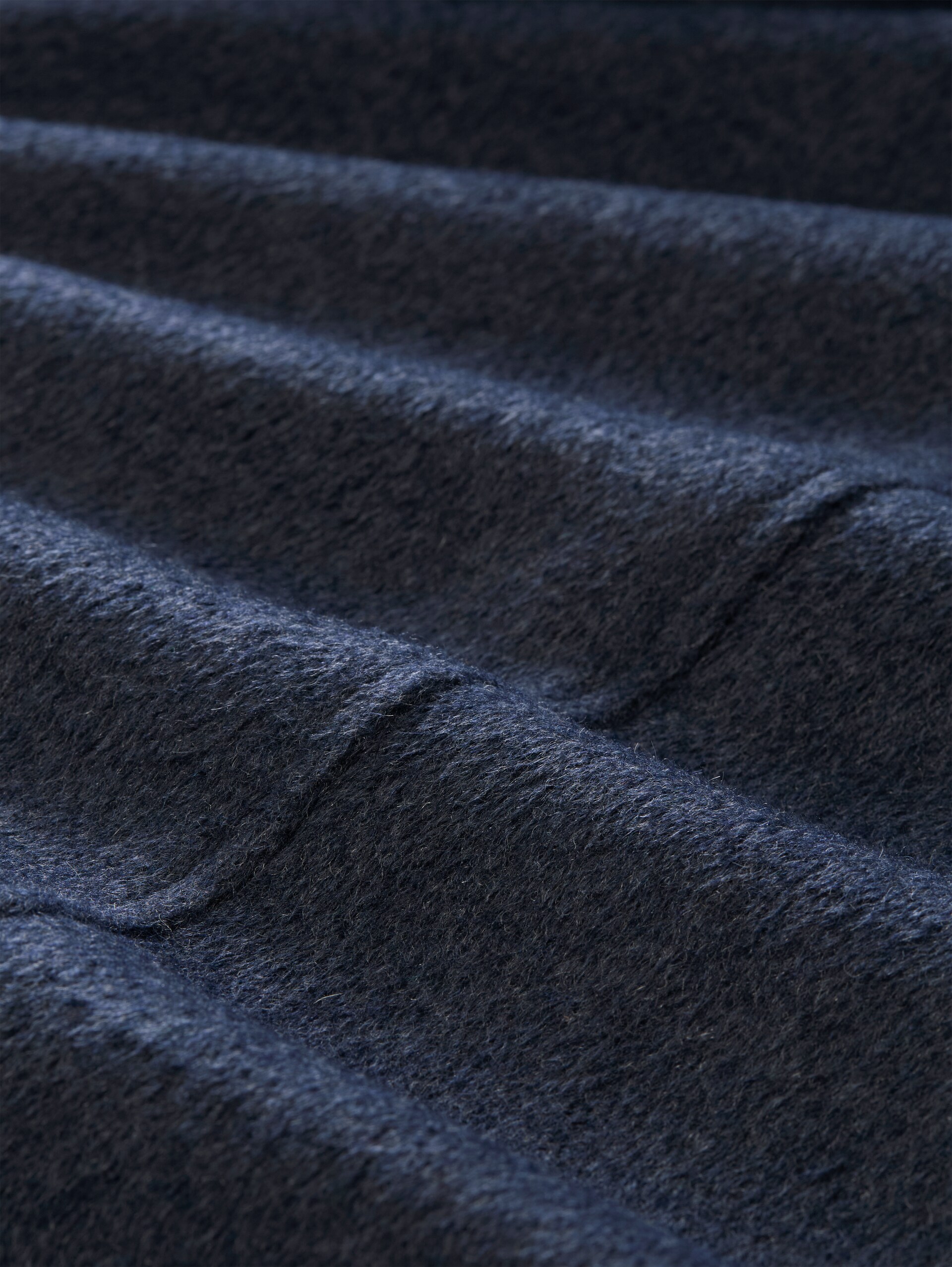 2-in-1 woollen coat with detachable insert - sky captain blue melange - Product detail view
