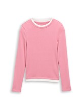 Ausgewählt, 2-in-1 Langarmshirt von Tom Tailor, 