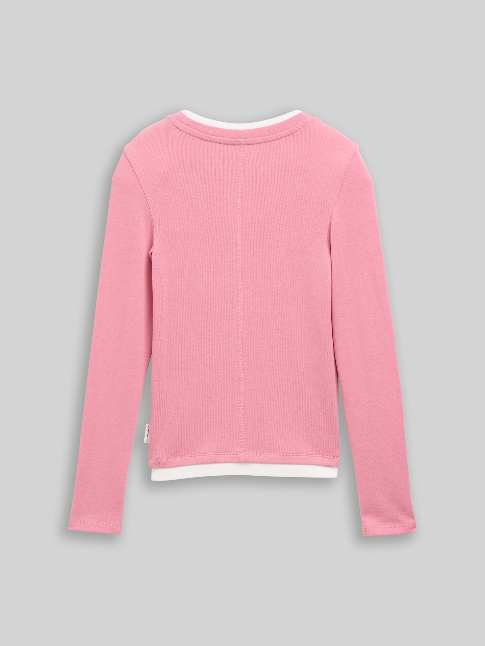 2-in-1 Langarmshirt - Soft Blush Rose