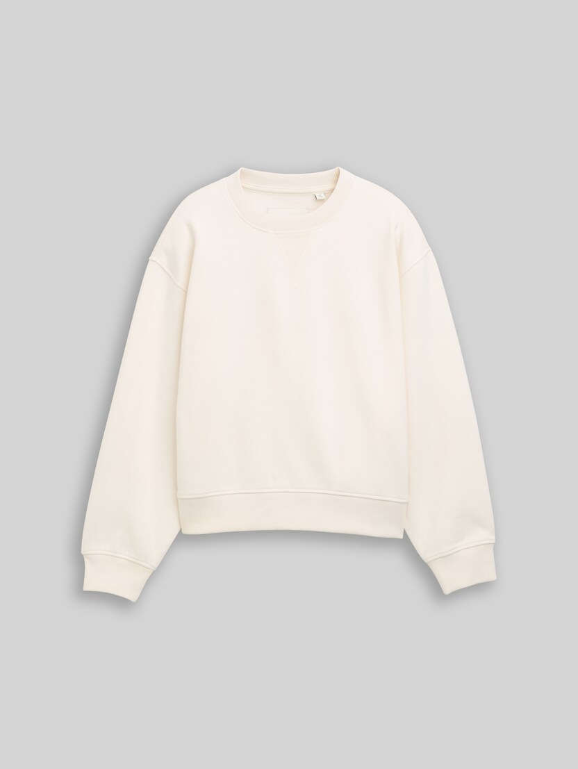 Basic Sweatshirt von Teen Girls, Gardenia White