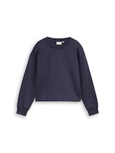 Ausgewählt, Sweatshirt mit Schriftzug von Tom Tailor, blau