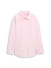 Ausgewählt, Loose Fit Popeline Hemdbluse von Tom Tailor, rosa