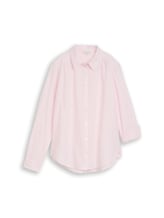 Ausgewählt, Hemdbluse mit Turn-up-Funktion von Tom Tailor, rosa