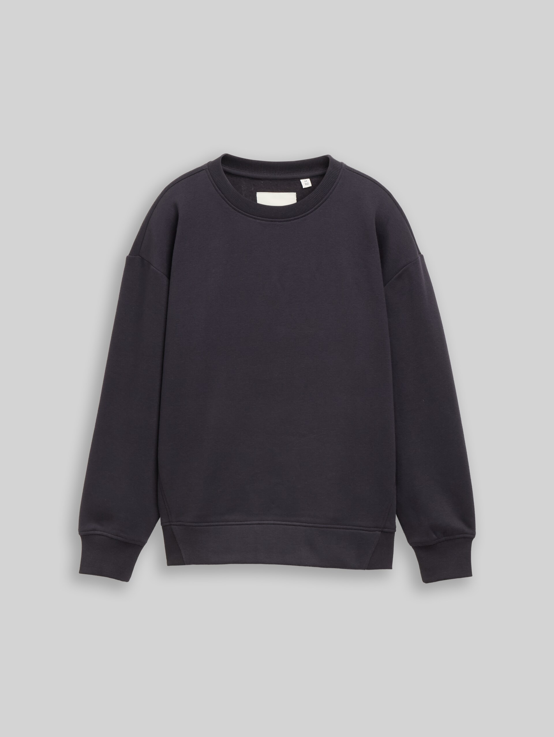 Oversize Sweatshirt mit Rückenprint - coal grey - Vorder-Produkt-Ansicht