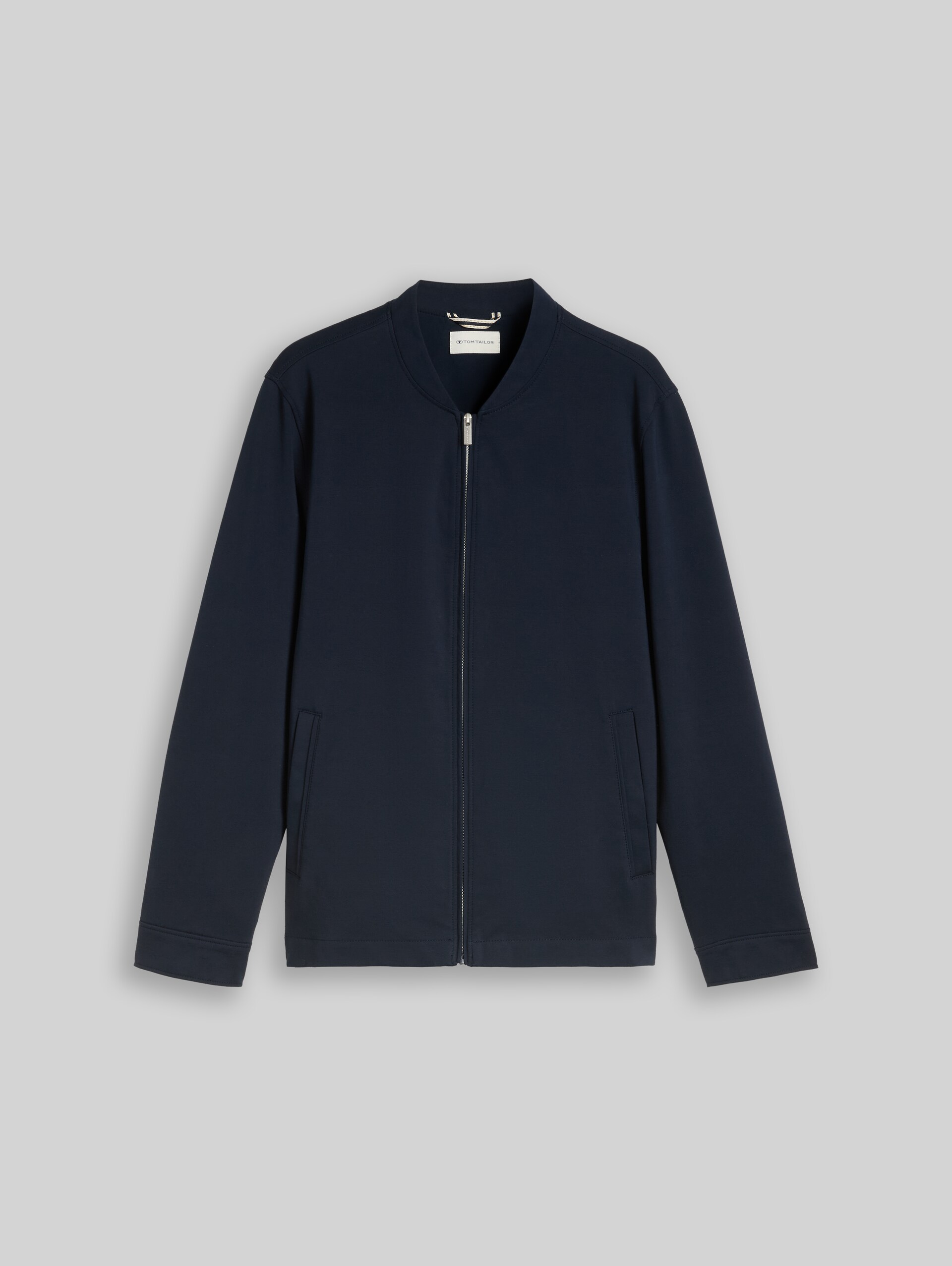 Bomberjack met steekzakken - sky captain blue