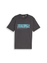 Nicht ausgewählt, T-Shirt mit Fotoprint von Tom Tailor, schwarz