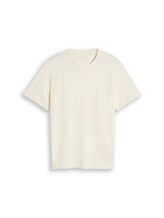 Geselecteerd, T-shirt van zware katoenen jersey door Tom Tailor, bruin